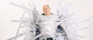 An die Wand gebracht. Die Arbeit „A perfect Day“ des Italieners Maurizio Cattelan zeigt dessen Galeristen.