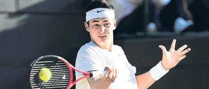 Taktisch stark. Der in Stuttgart geborene Bernard Tomic, Sohn kroatischer Eltern, kann nicht nur hart schlagen, sondern auch mit Köpfchen spielen.