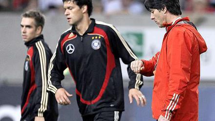 Die Zeit für Michael Ballack in der Nationalmannschaft ist abgelaufen.