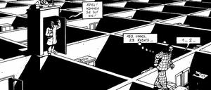 "Theater der Operationen". Auch Marc-Antoine Mathieus "Der Wirbel" (auf Deutsch bei Reprodukt) wird in dem Sammelband thematisiert.