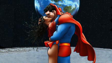 Nicht von dieser Welt: Die Beziehung der Hauptfigur zu Lois Lane spielt in dieser Geschichte eine besondere Rolle.
