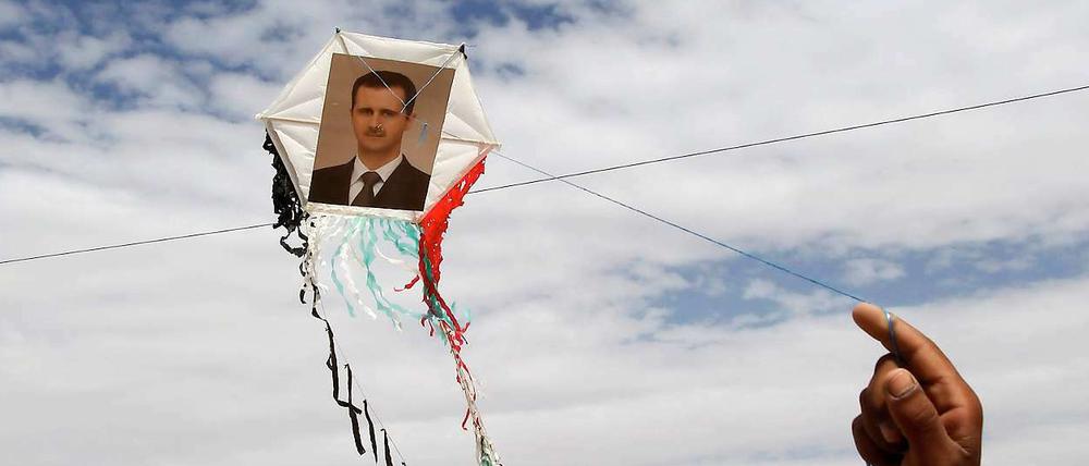 Abgehoben. Syriens Präsident Assad wurde von der EU mit einem Einreiseverbot belegt.