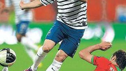 Abgegrätscht. Franck Ribéry (oben), muss als Hauptschuldiger herhalten. 