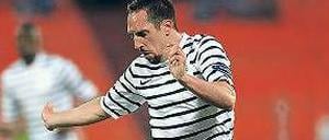 Abgegrätscht. Franck Ribéry (oben), muss als Hauptschuldiger herhalten.