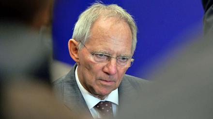 Finanzminister Wolfgang Schäuble will, dass sich die privaten Gläubiger an den Griechenlandhilfen beteiligen.