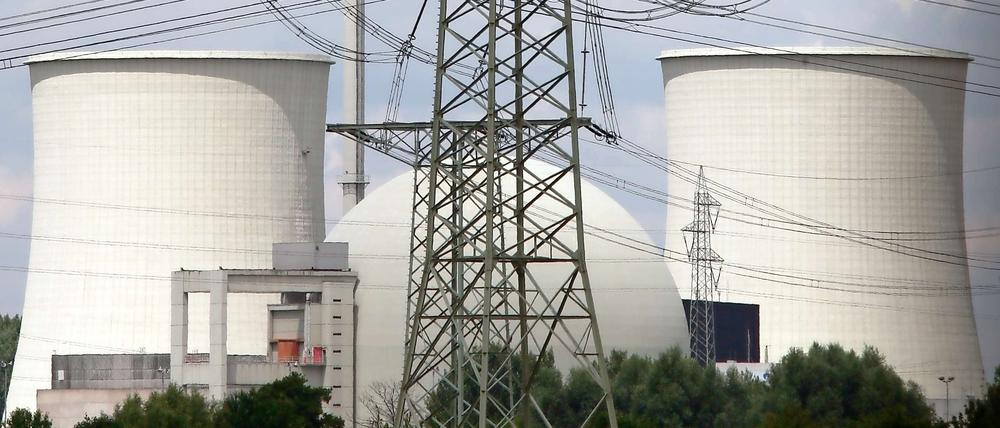 Das von dem Stromkonzern RWE betriebene Atomkraftwerk Biblis in Südhessen.