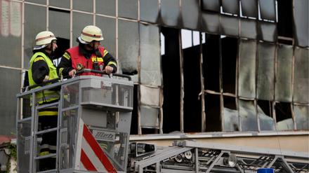 Drei Staffeln der Feuerwehr waren im Einsatz.