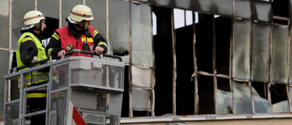 Drei Staffeln der Feuerwehr waren im Einsatz.