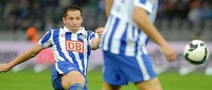 Er wirft sich noch einmal rein. Pal Dardai darf am Sonntag gegen Augsburg noch einmal von Anfang an spielen. In dieser Saison bestritt Dardai bisher noch kein Zweitligaspiel. 