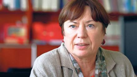 Justizsenatorin Gisela von der Aue