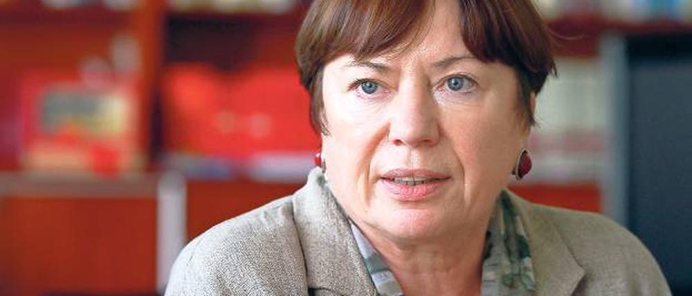 Justizsenatorin Gisela von der Aue