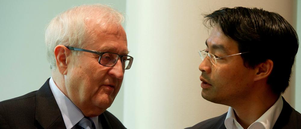 Rainer Brüderle und Philipp Rösler.