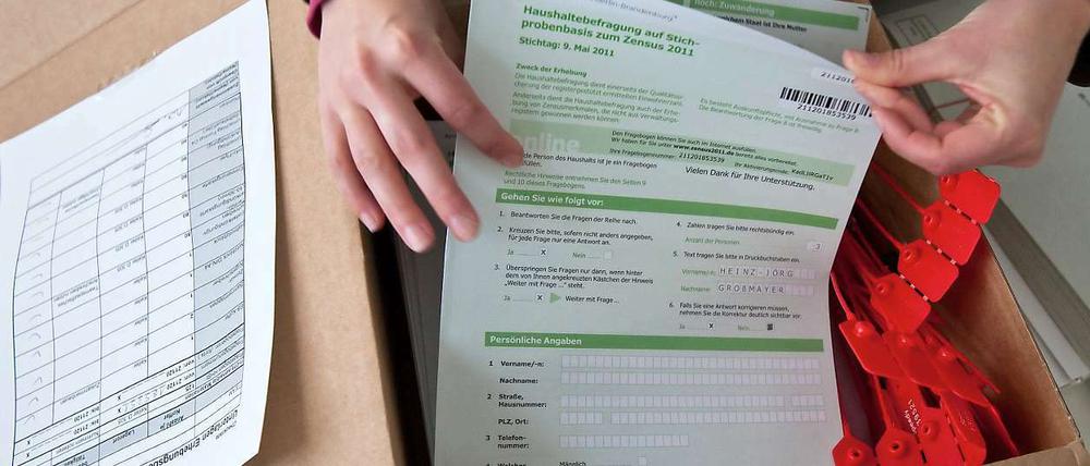 Fragebogen zur Volkszählung