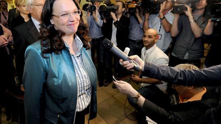 SPD-Generalsekretärin Andrea Nahles.