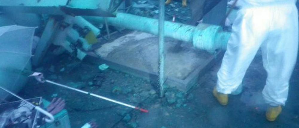 Die Arbeitsbedingungen in Fukushima sind schwierig.