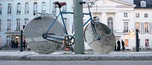 Das Veloziped als Spiegel: "Your New Bike" nennt sich die Installation des dänisch-isländischen Künstlers Olafur Eliasson.