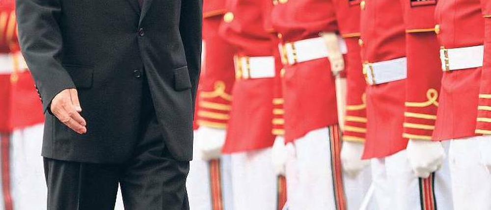 Ehrenvoller Empfang: Chinas Premier Wen Jiabao in Indonesien. Foto: dpa