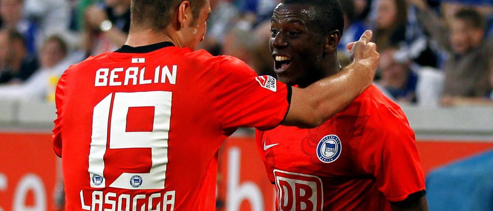 Jubel nach dem entscheidenden Tor.