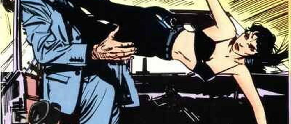 Treffsicher. Ein „Modesty-Blaise“-Cover von 1988