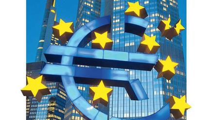Machtloses Machtzentrum? Die Europäische Zentralbank in Frankfurt am Main. Foto: dpa