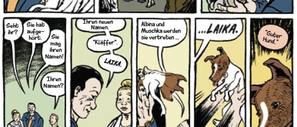 Flug ohne Rückfahrkarte: Eine Szene aus dem Buch.