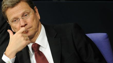 Außenminister Guido Westerwelle.