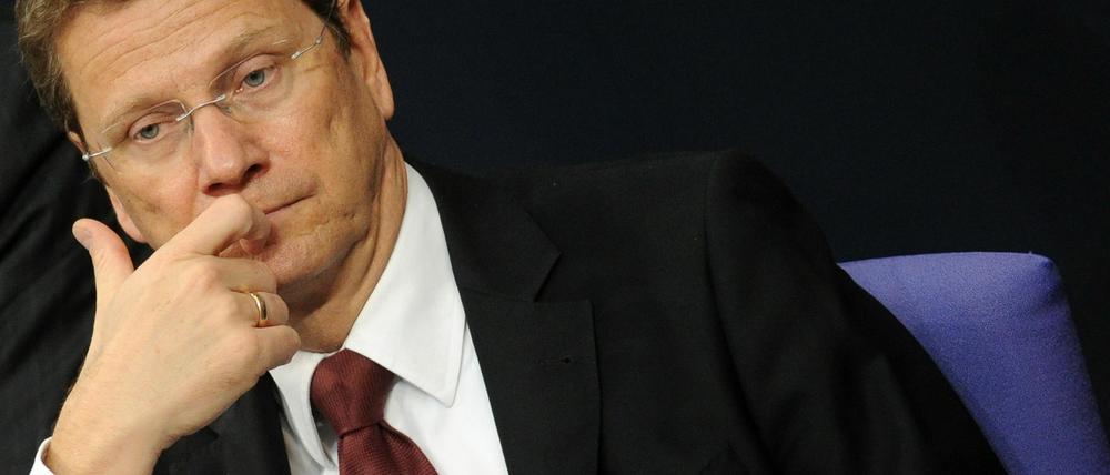 Außenminister Guido Westerwelle.