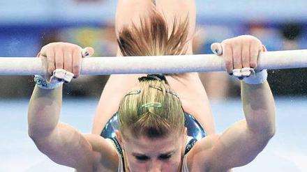 Gut in Schwung.Im vergangenen Jahr schaffte es Elisabeth Seitz bei der EM in Birmingham schon ins Mehrkampf- und Stufenbarren-Finale.