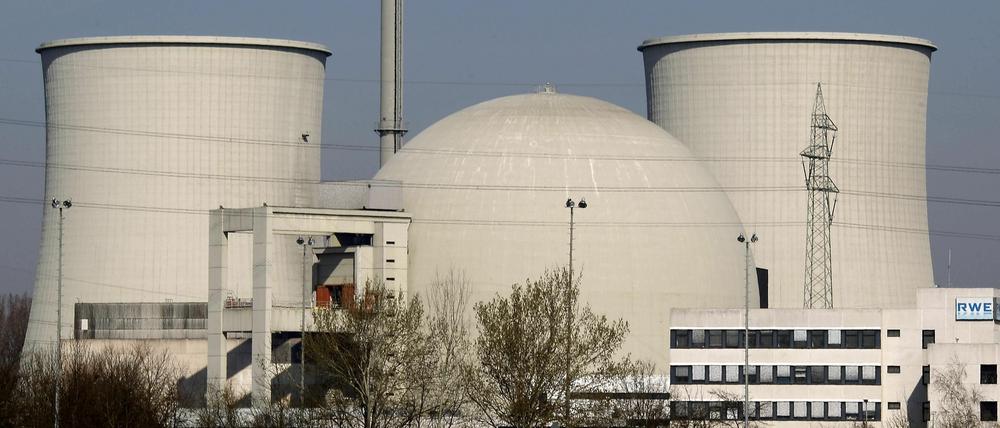 Das Atomkraftwerk Biblis in Südhessen.