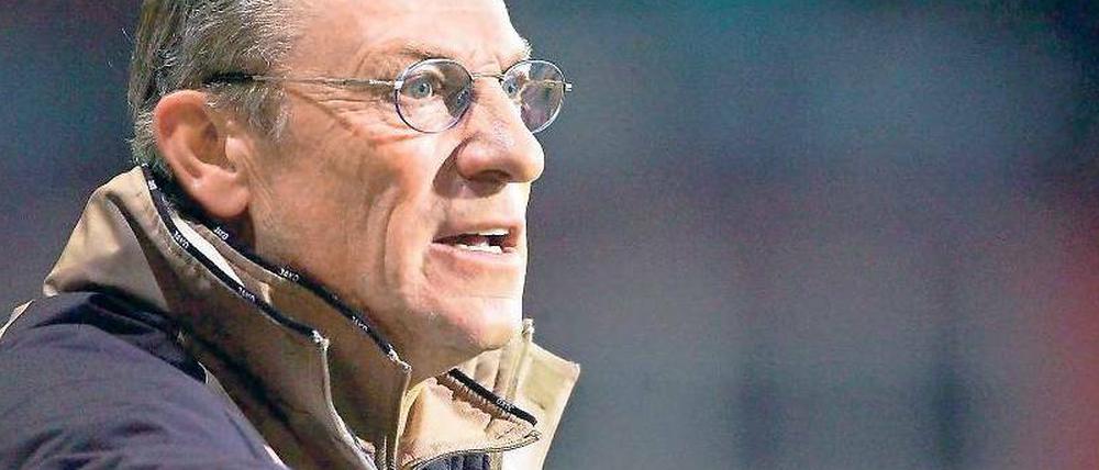 Eduard Geyer, 66, trainierte Energie Cottbus von 1994 bis 2004. 
