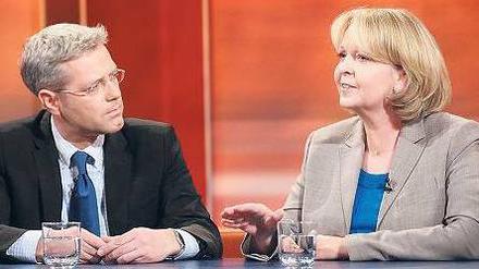 Bald wieder im Duell? CDU-Landeschef Norbert Röttgen und Ministerpräsidentin Hannelore Kraft (SPD).