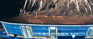 Kerzenwunder. Heute kann Schachtjor in der Donbas-Arena ins Viertelfinale der Champions League einziehen.Foto: Reuters
