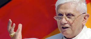 Papst Benedikt XVI. bei seinem Deutschland-Besuch 2005.