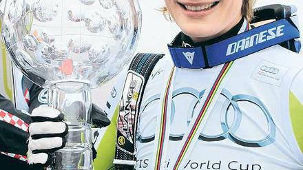 Glücklich und enttäuscht zugleich: Weltcup-Siegerin Maria Riesch glaubt, eine Freundin verloren zu haben.