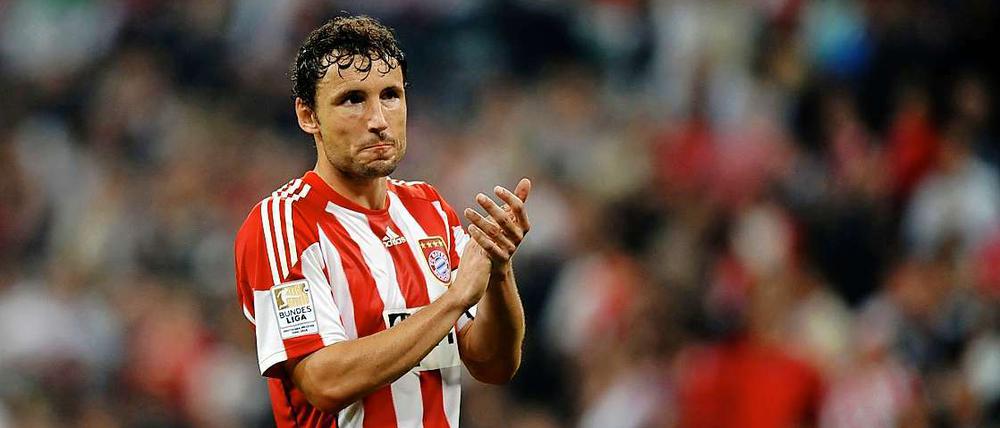 Applaus zum Abschied: Mark van Bommel verlässt Bayern München.