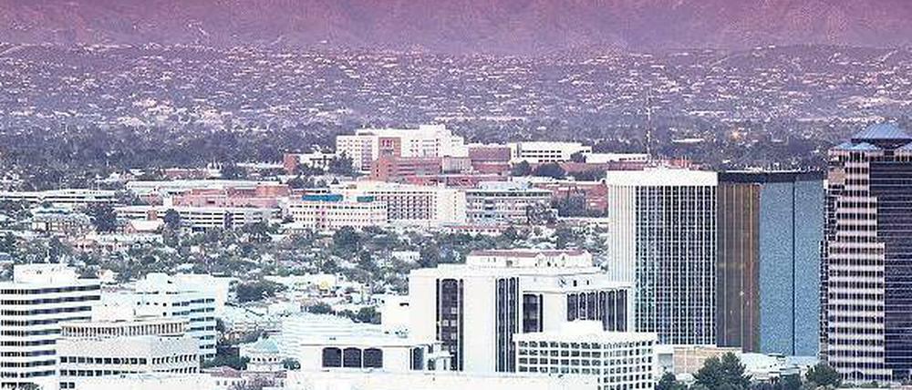 Tucson, Arizona, liegt 60 Kilometer nördlich der Grenze zu Mexiko. Die Debatten um Einwanderer und Flüchtlinge sind hier besonders erbittert. 