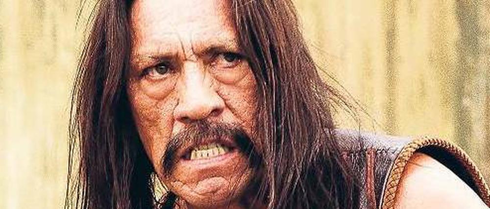 In Action. Machete (Danny Trejo).