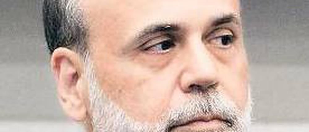 Herr des US-Geldes. Ben Bernanke.
