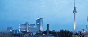 Alles im Blick. Auf der Dachterrasse des „Wombats“ stimmen sich die Gäste auf die Nacht ein.