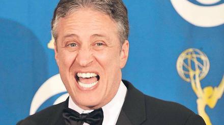 Zum vertrauenswürdigsten Nachrichtenmann der USA wurde Jon Stewart bereits gewählt – und das als TV-Komiker. Jetzt organisiert er eine Demo für mehr Vernunft. Foto: AFP