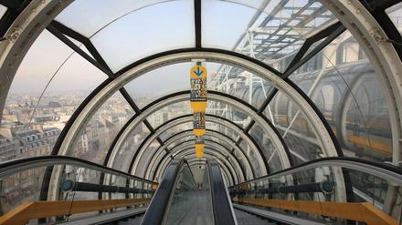 Aufnahmen des Centre Pompidou.