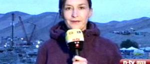 Anna Hohns in der Atacama-Wüste.