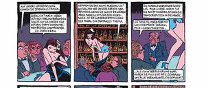 Sittengemälde. Eine Seite aus dem zweiten Band der Reihe.