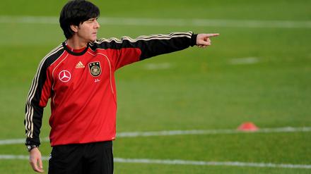 Joachim Löw, 50, betreut die deutsche Fußball-Nationalmannschaft am Freitag im EM-Qualifikationsspiel gegen die Türkei zum 60. Mal.