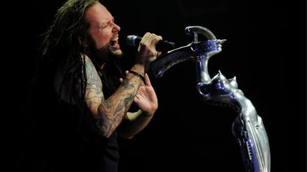 Jonathan Davis, Sänger der Band "Korn".