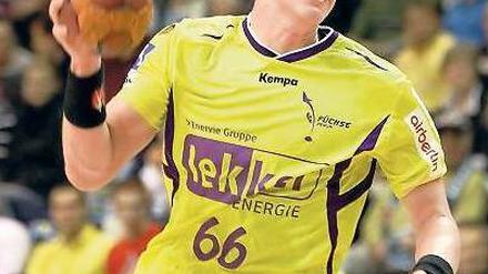 So sieht ein Sieger aus. Sven-Sören Christophersen von den Füchsen wurde gestern sehr gut in Szene gesetzt. Die Berliner feierten einen verdienten Auswärtserfolg.