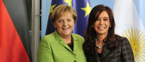 Angela Merkel und Cristina Fernández de Kirchner.