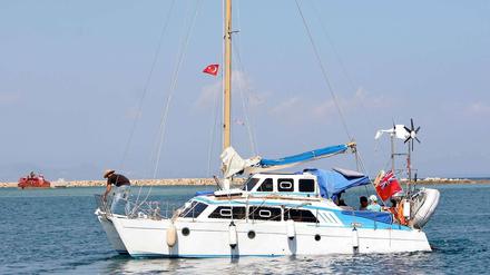 Die "Irene" war am Sonntag mit zehn Personen von Zypern aus aufgebrochen.