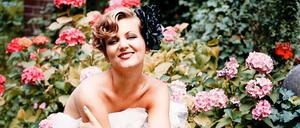 Prinzessin Prachtvoll. Ella Endlich im Bühnenkostüm.