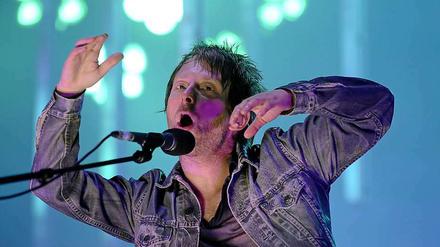 Thom Yorke, Sänger der Band Radiohead.